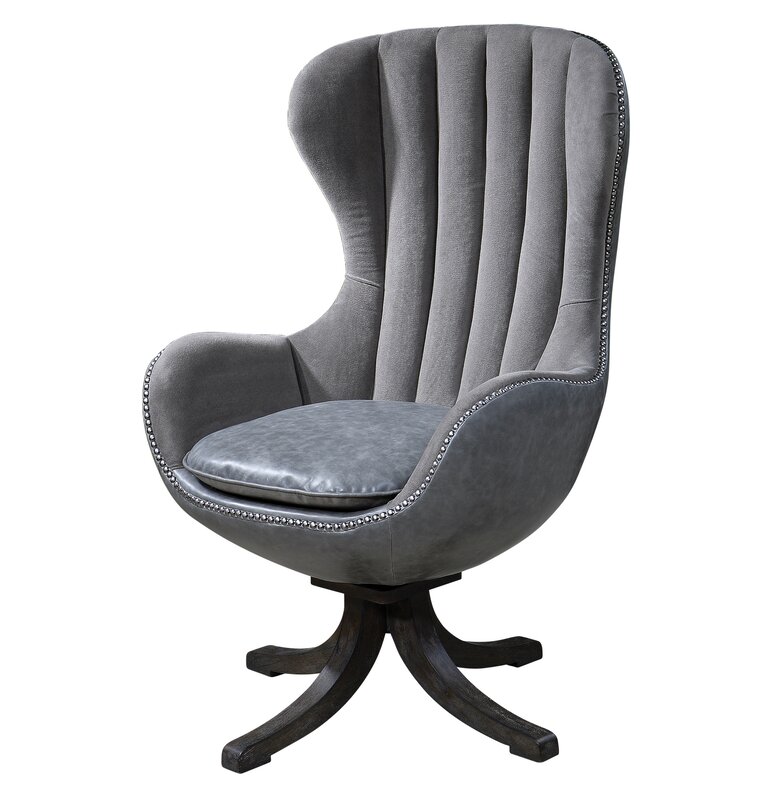 Linford Swivel Wing Back Chair 